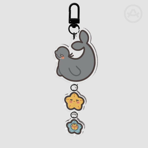 our sunny days connected keychain