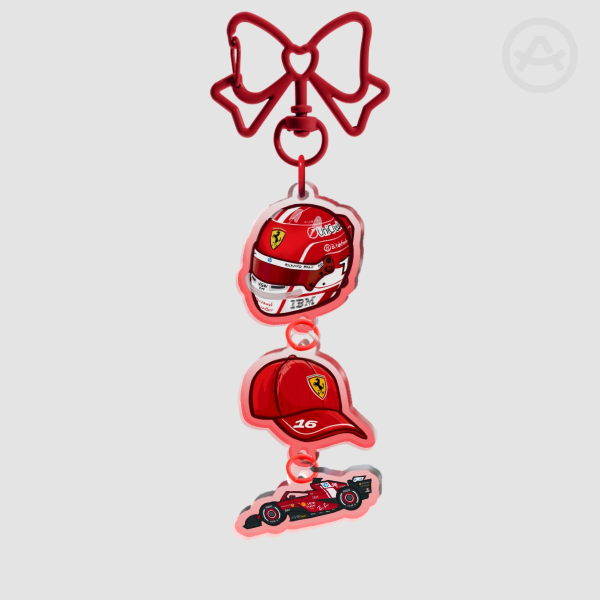 F1 Charles Linked Keychain