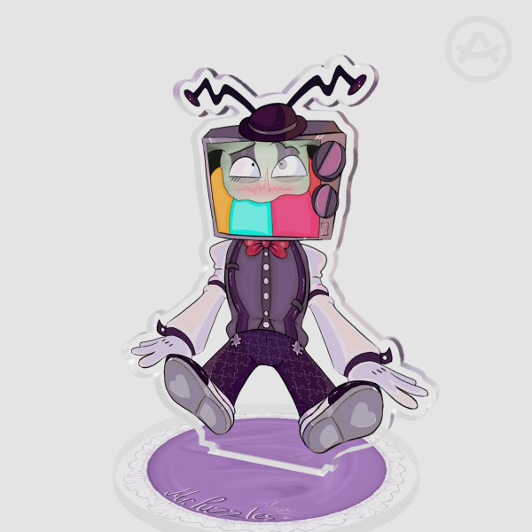 Mini Mr Puzzles Acrylic Stand