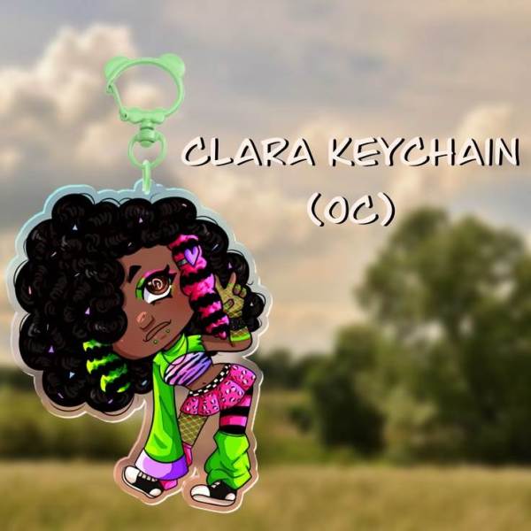 Clara Keychain (oc)
