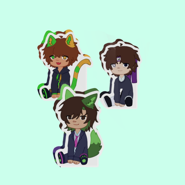 Debunk trio acrylic block set