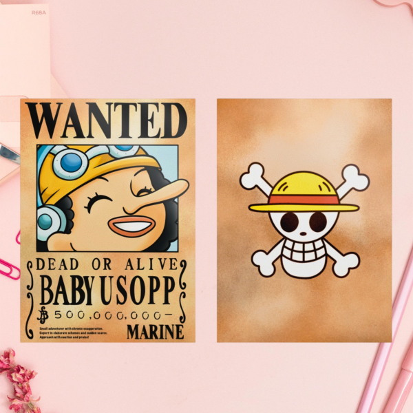 Usopp Photocard - Brave Sniper!