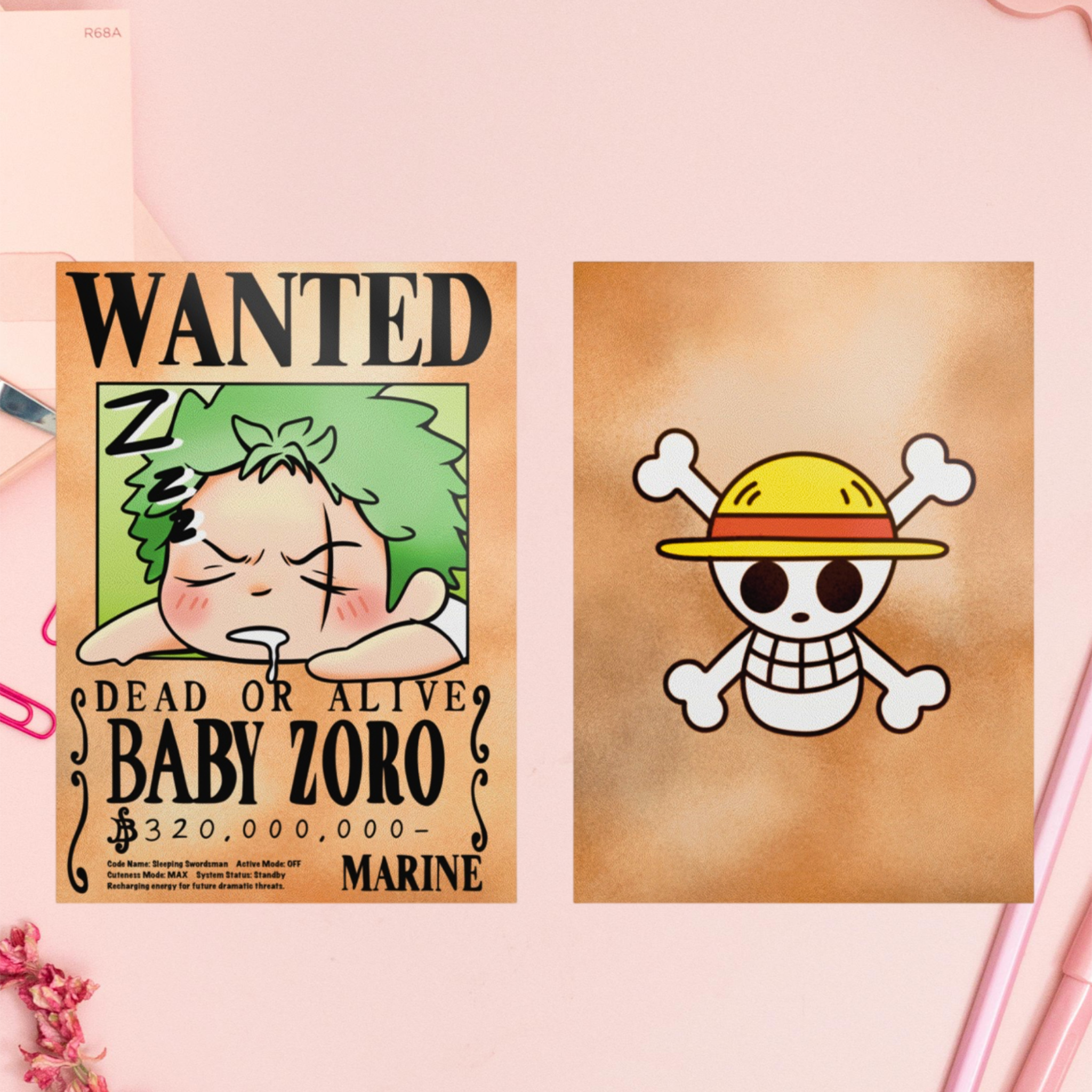 Sleeping Zoro Photocard - Peaceful Swordsman!