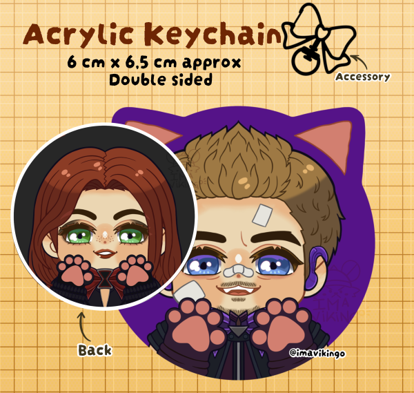 Clintasha Keychain