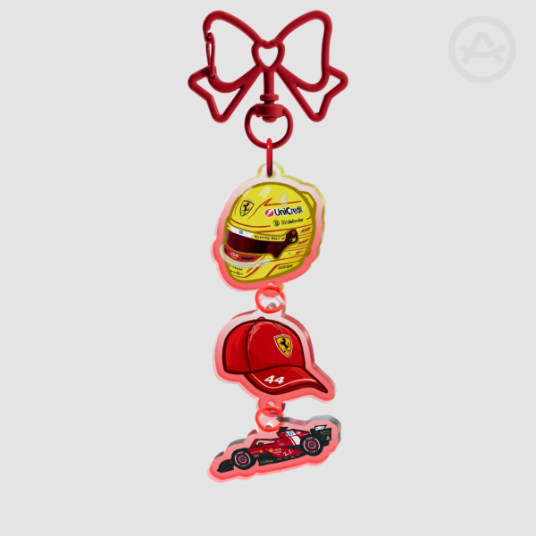 F1 Lewis Linked Keychain