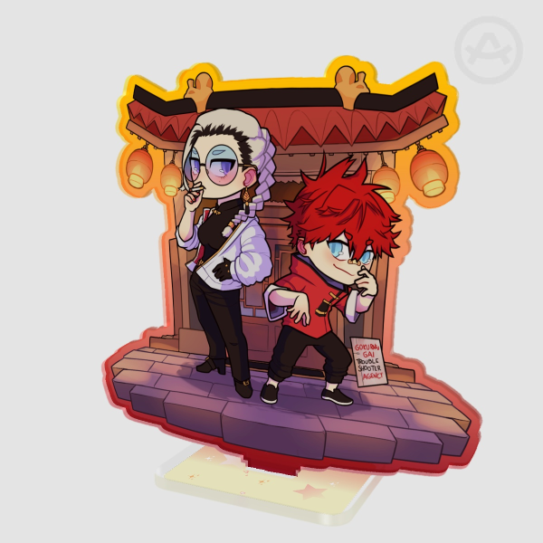 Gokurakugai Colored Edge Acrylic Standees