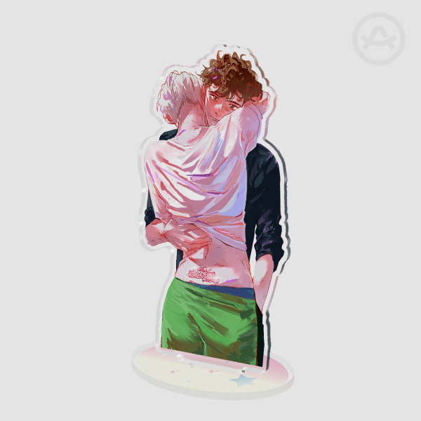 Dan and Phil tramp stamp standee