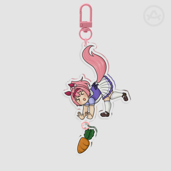 Haru Urara 2-Part Keychain
