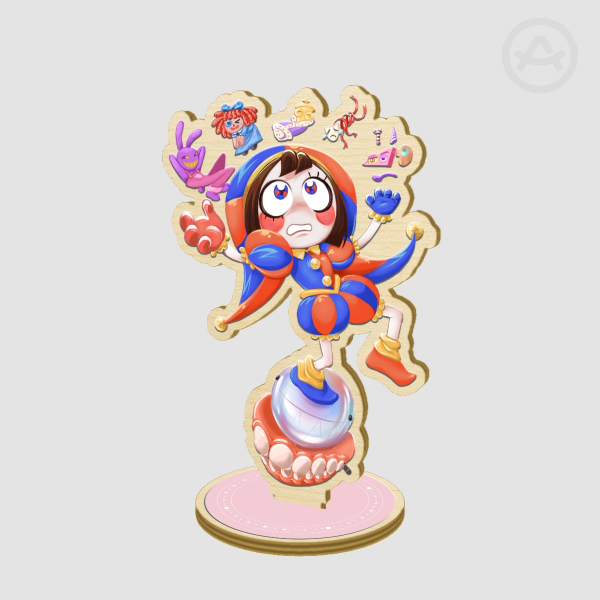 Pomni TADC Wood Standee
