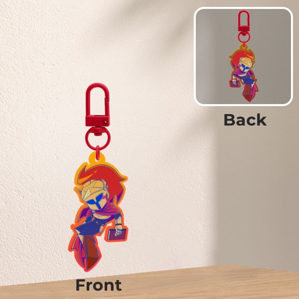 D3rLord3 keychain - Minecraft SFAWTDE