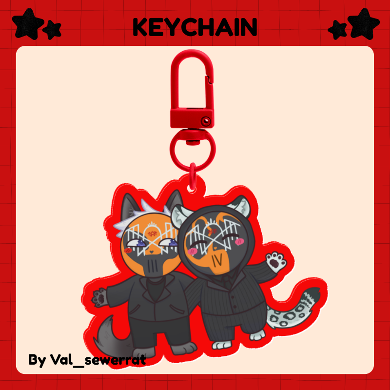 iii and iv keychain