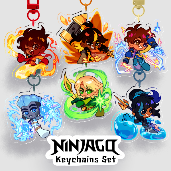Ninjago | Keychains Set