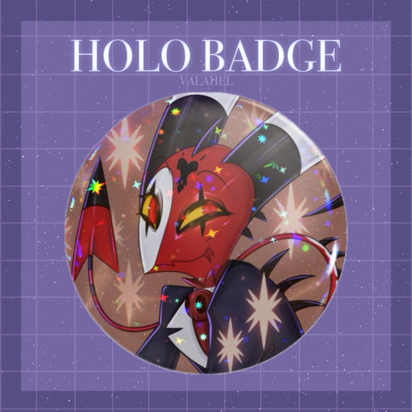 Starry Blitz | Holographic Badge