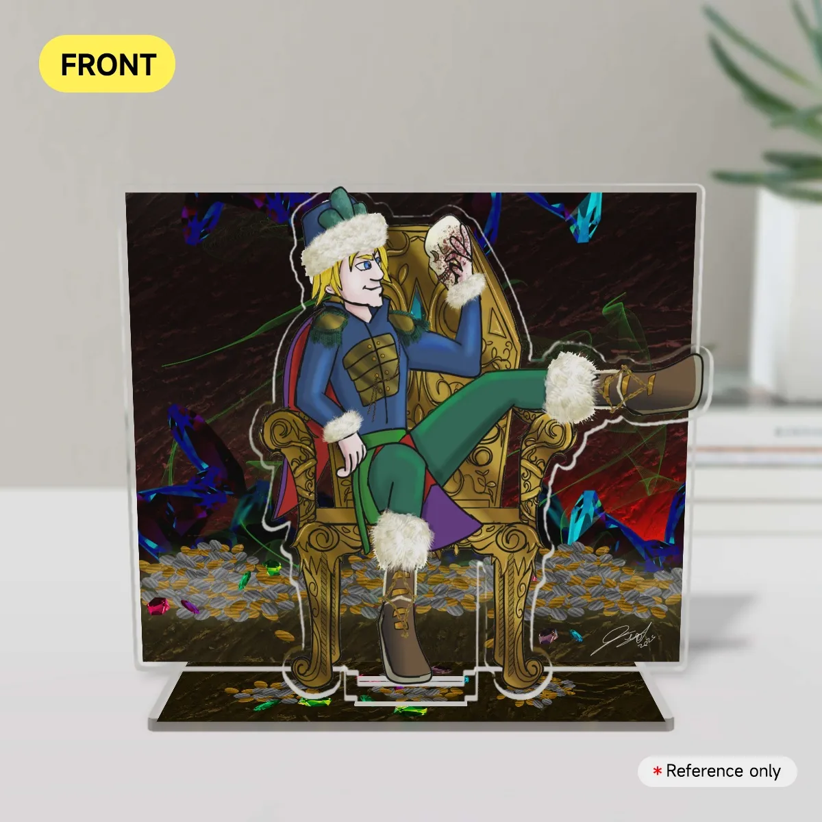 Deadly Gold Double Insert Standee