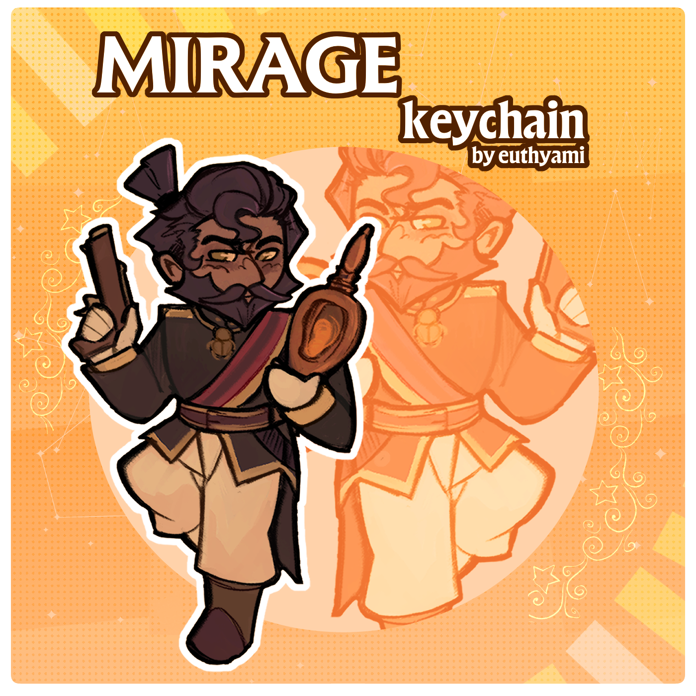 Mirage Deadlock | Acrylic Keychain