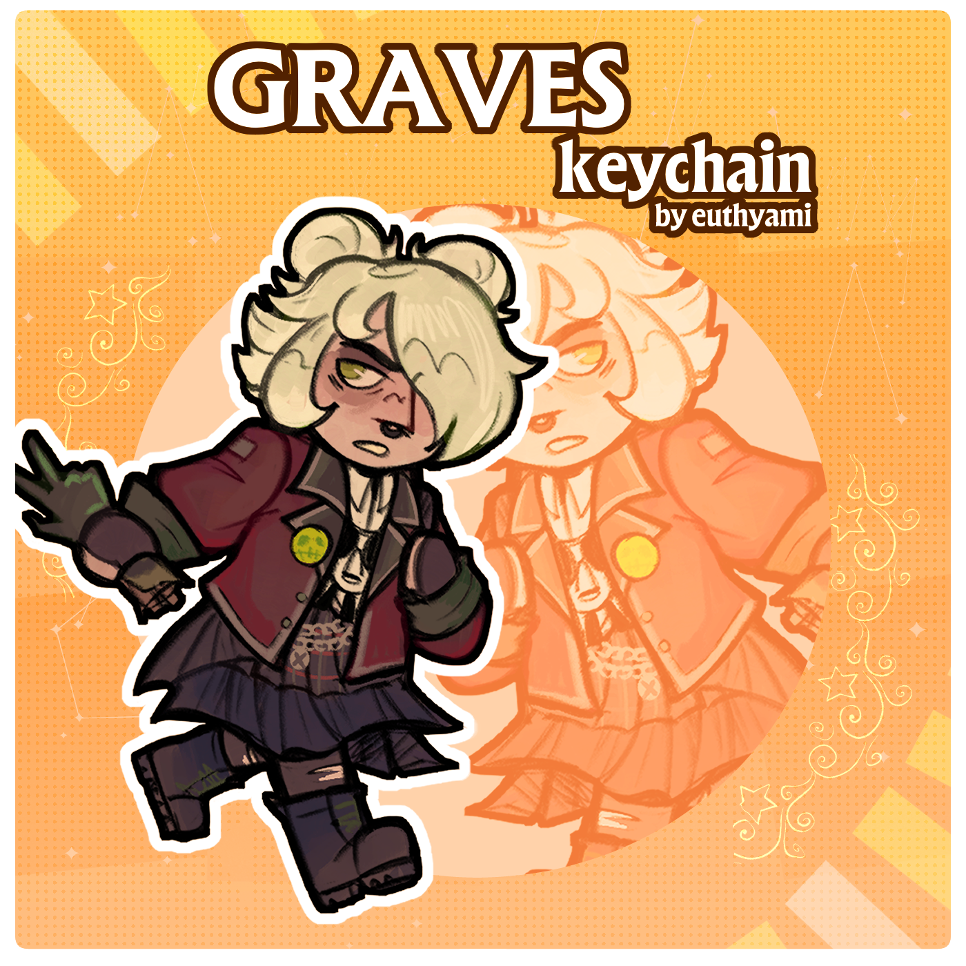Graves Deadlock | Acrylic Keychain
