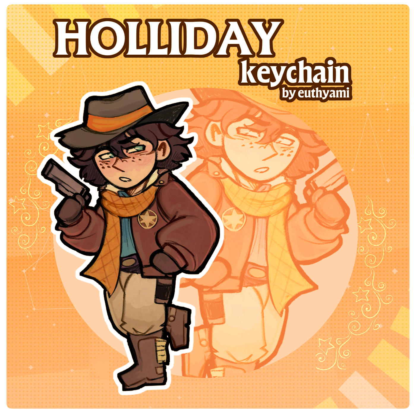 Holliday Deadlock | Acrylic Keychain