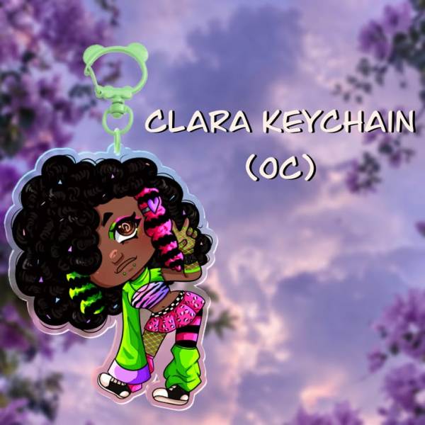 Clara Keychain (oc)