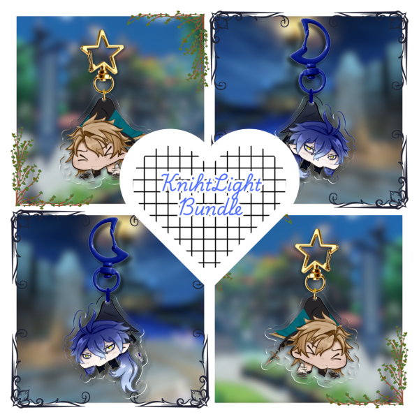 Knightlight (Varflins) Hanging Keychain Bundle