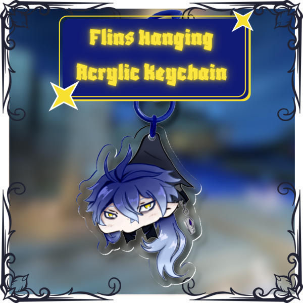 Flins Hanging Acrylic Keychain