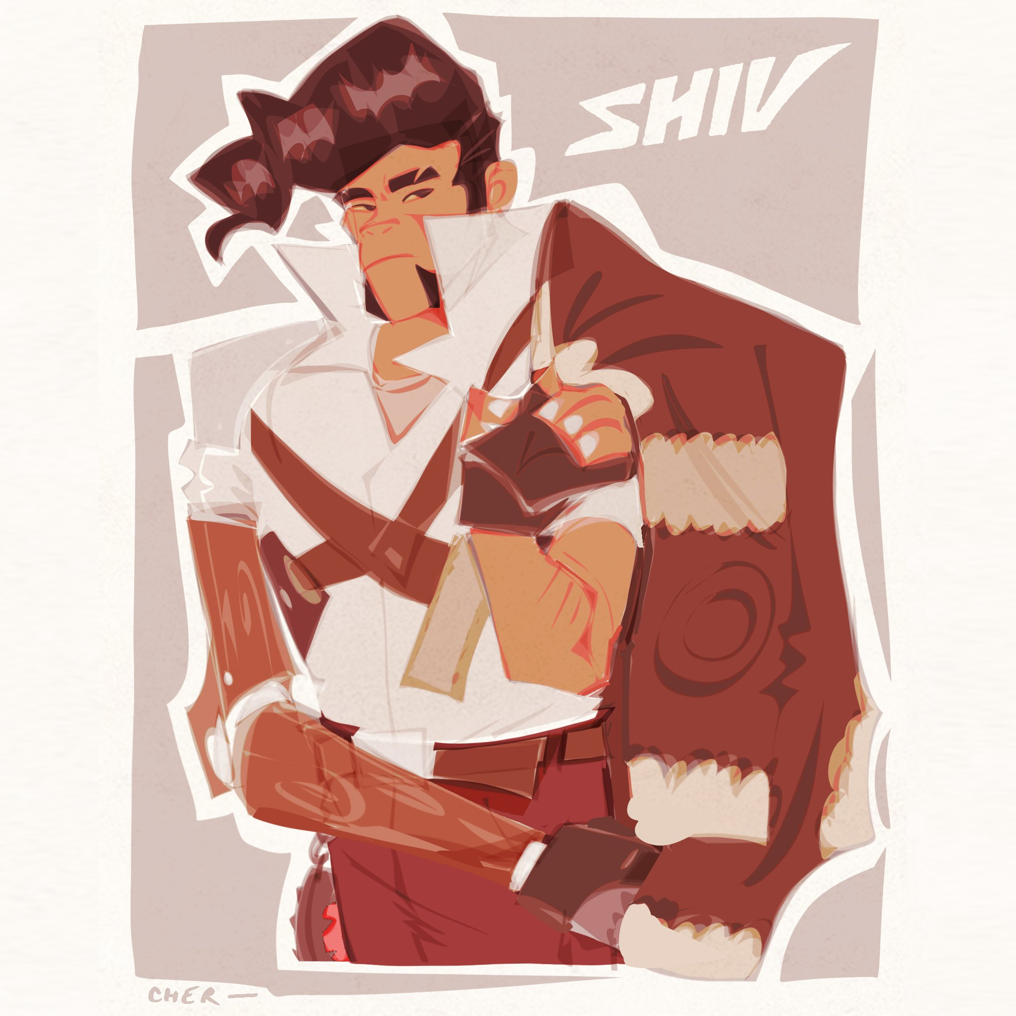 Shiv Deadlock A5 Print