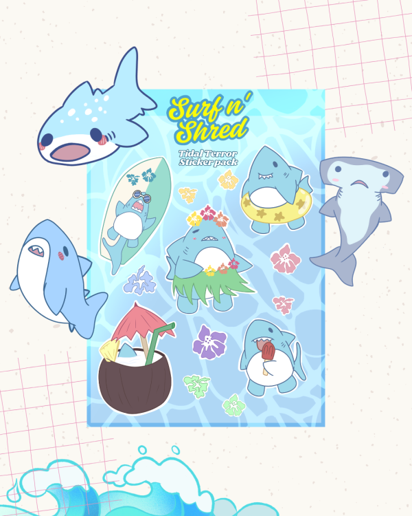 Shark Lovers Sticker Bundle