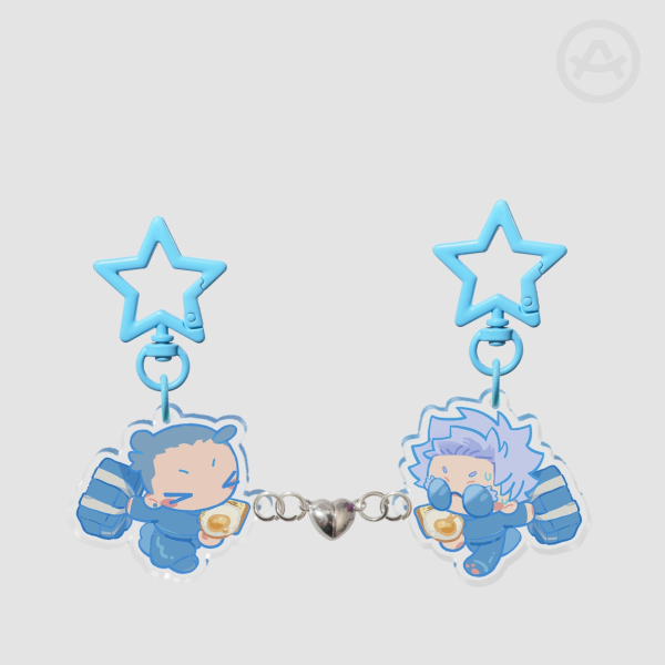 Acrylic Magnet Keychains
