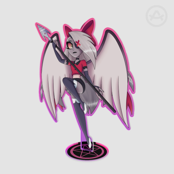 Angel of Hell - Colored Edge Acrylic Standee