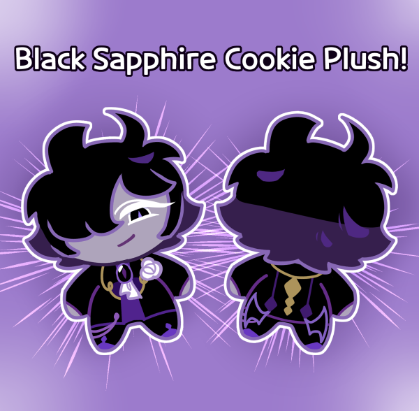 Black Sapphire Cookie Plushie