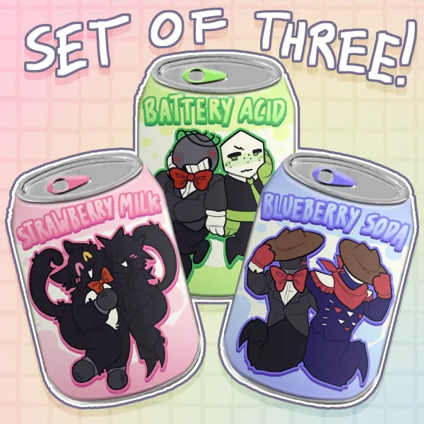 Mike Beverages Metal Pin Set