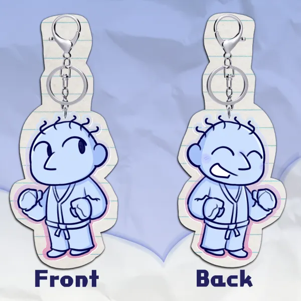 [Rhythm Heaven] Karate Joe Double Sided Keychain