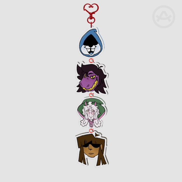 Fun Gang Connection Acrylic Keychain