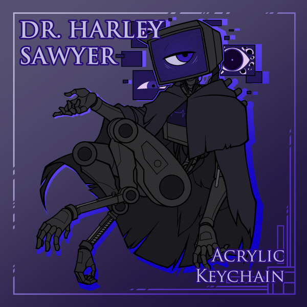 Dr. Harley Sawyer Keychain