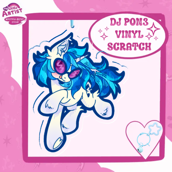 MLP - DJ PON3 Keychain