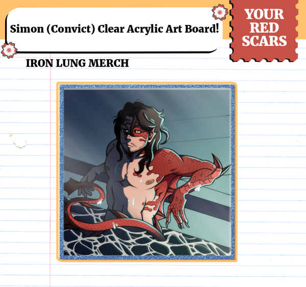 Iron Lung - Simon Clear Acrylic Art Board