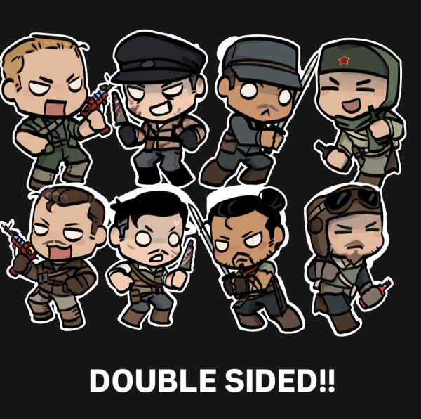 CODz Crew Keychain Batch