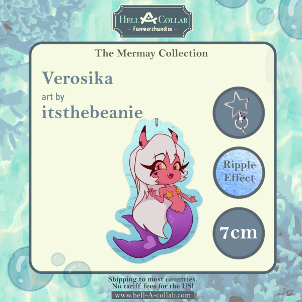 Verosika – Keychain – Hellacollab Mermay Collection