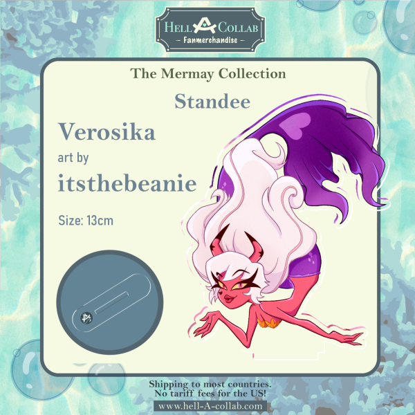 Verosika – Standee – Hellacollab Mermay Collection