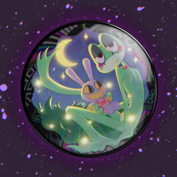 Ribbit ✦ The Amazing Digital Circus [ROUND BADGE]