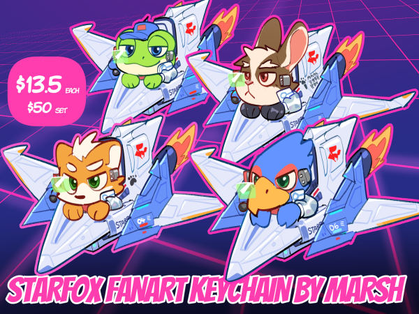 STARFOX FANART SET - by Marsh