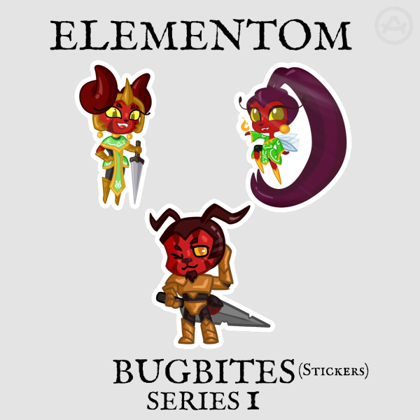 Bugbites Series 1 - STICKERS