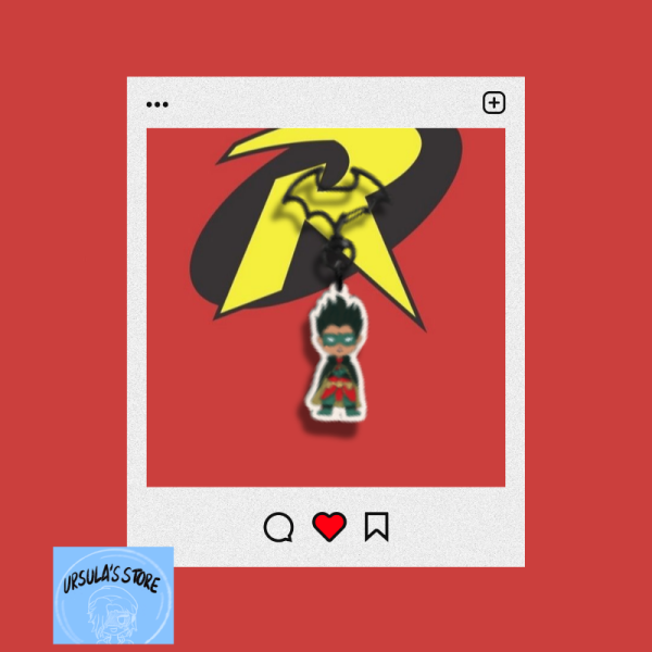 Robin - Damian Wayne - DC Clear Acrylic Keychains
