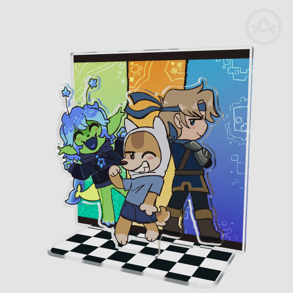 ABC Gang Insert Acrylic Standee