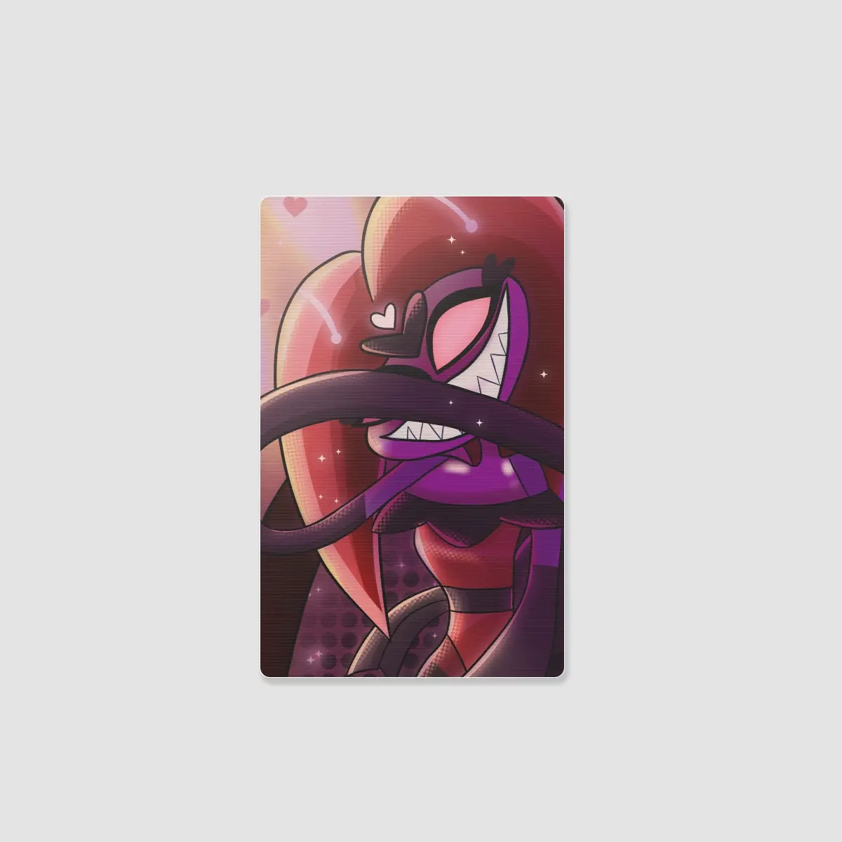 Kitty Fizz Bot Lenticular Card