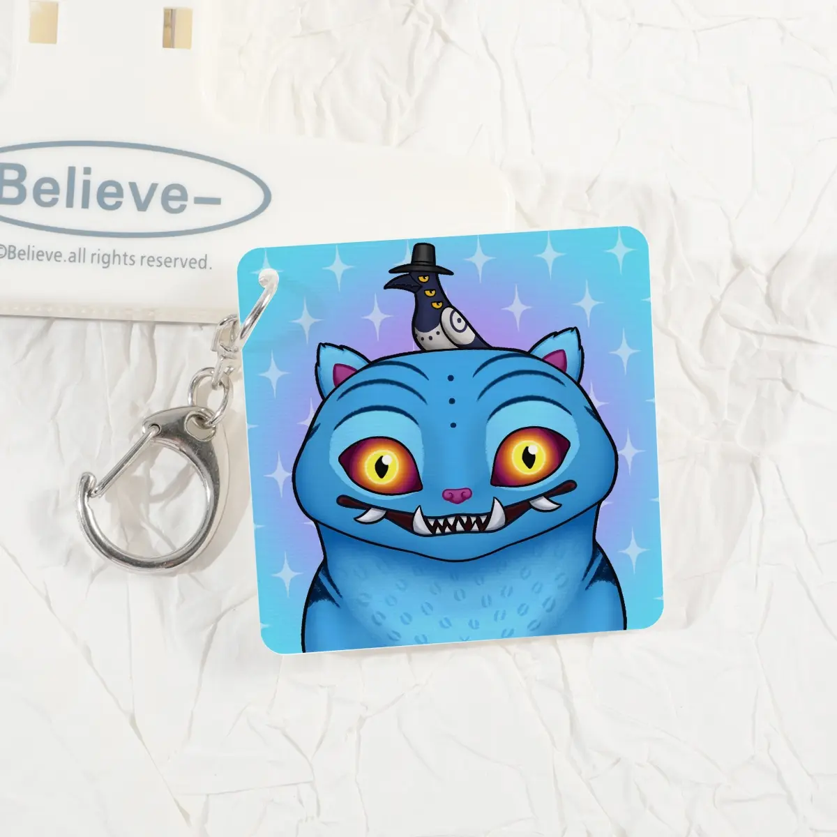 Derpy and Sussie - Lenticular Acrylic Keychain
