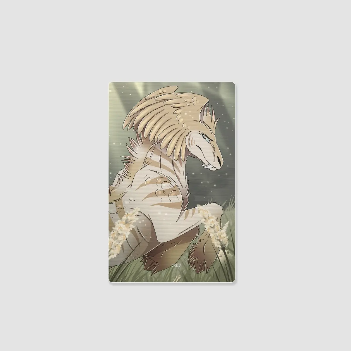 Kiersten lenticular card - Water Demons