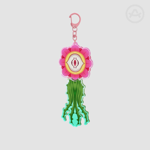 Carnation Tail-wagging Pendant