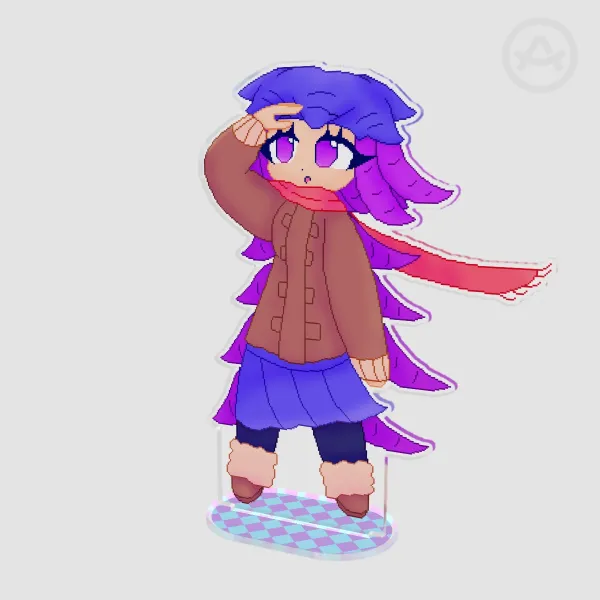 Octana Winter Standee