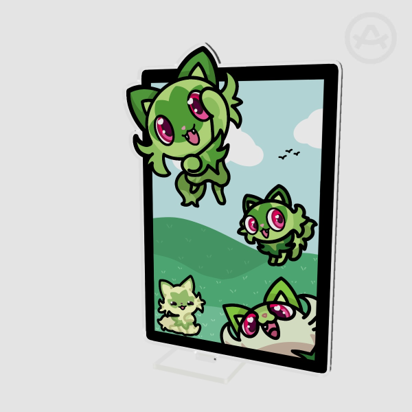 Sprigatito Card Standee
