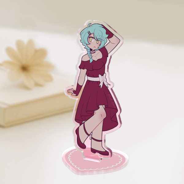 Ari (Oc) Colored Edge Acrylic Standees